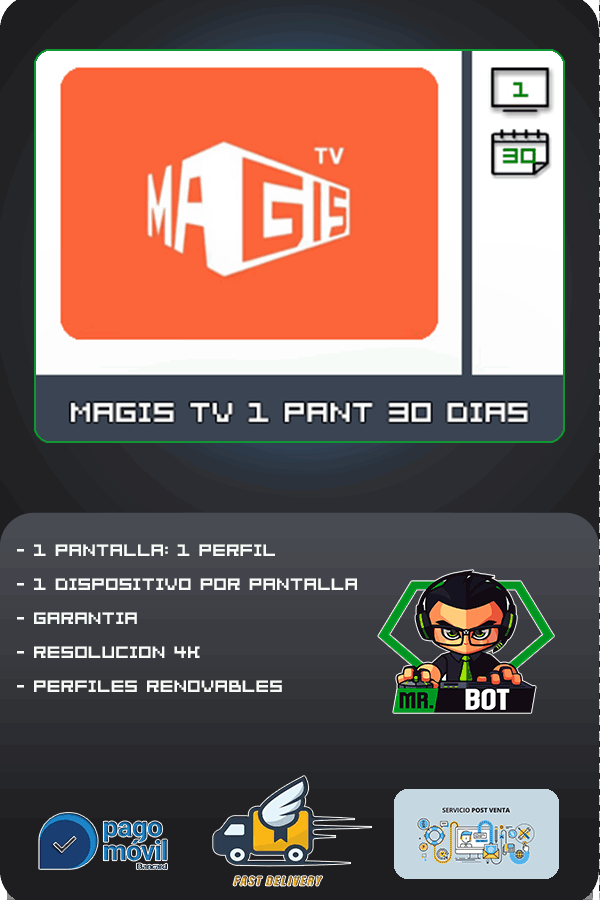 Magis tv x1 Pantalla ( Con Garantia )