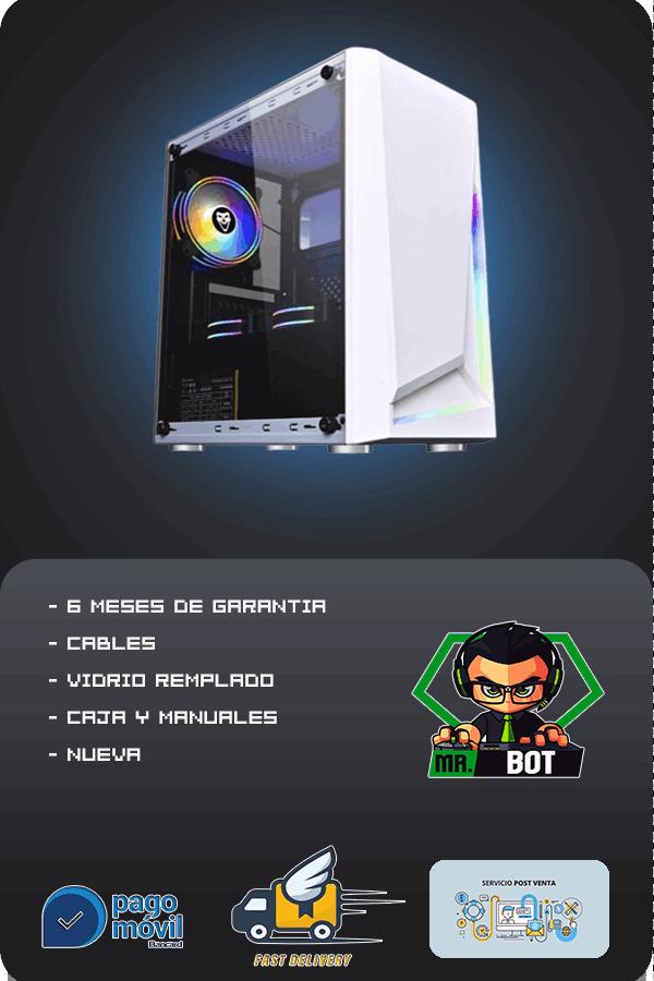 Case Gaming G52 Blanco